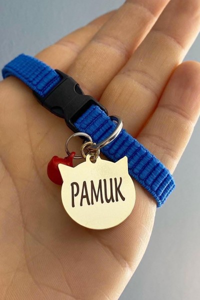 İsme Özel Kedi Tasması