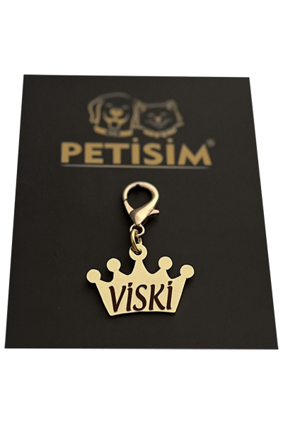 İsimli Taç Köpek Künyesi | İsimlik
